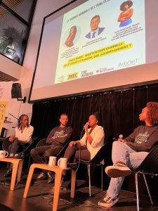 Speakeuse à la Table ronde sur le thème de l'insertion professionnelle des étudiant étrangers en France organisée par Différents Leaders